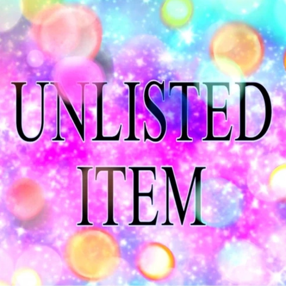 Unlisted Item For Live Shows only 🩷🩷♥️♥️